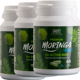 Pure Moringa + Maca Man Power, 3er, 180 Kapseln